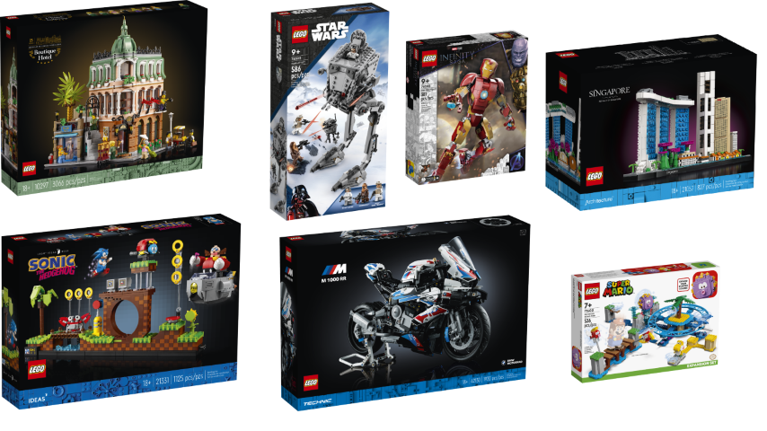 Deze grotere LEGO-sets zijn vanaf morgen verkrijgbaar (januari 2022)