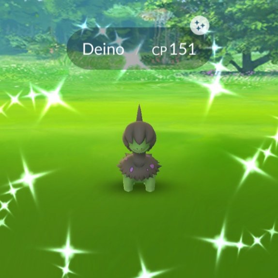 Zo ziet de Shiny Deino-familie eruit in Pokémon GO!