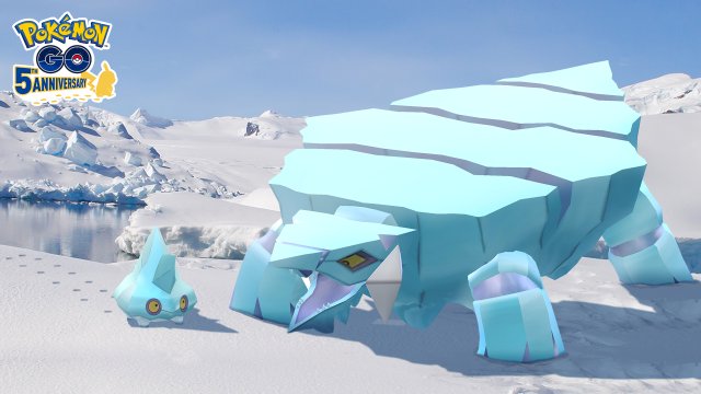 Vandaag doet Bergmite zijn intrede in Pokémon GO en zo ziet zijn familie eruit