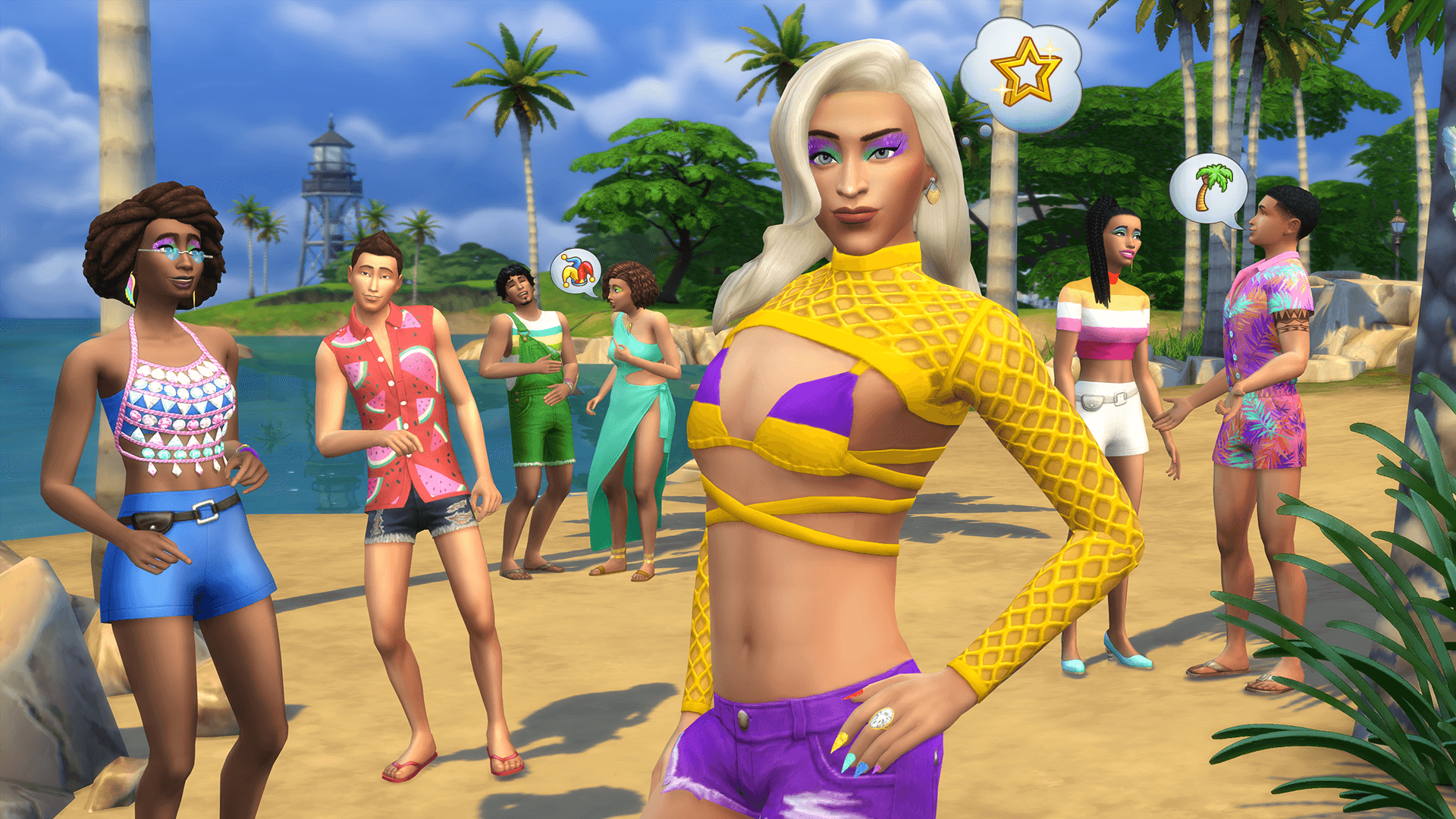 De Sims 4 Zomerse Carnavalsmode Kit-trailer