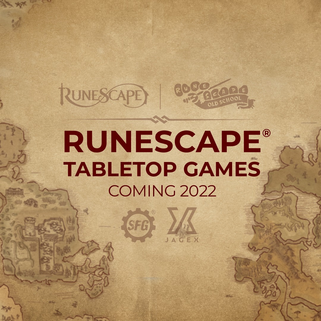 Twee Runescape-bordspellen in ontwikkeling
