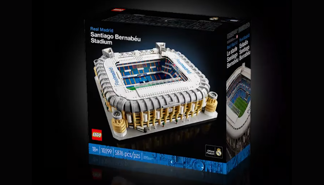 LEGO Real Madrid Santiago Bernabéu Stadium per ongeluk gelekt