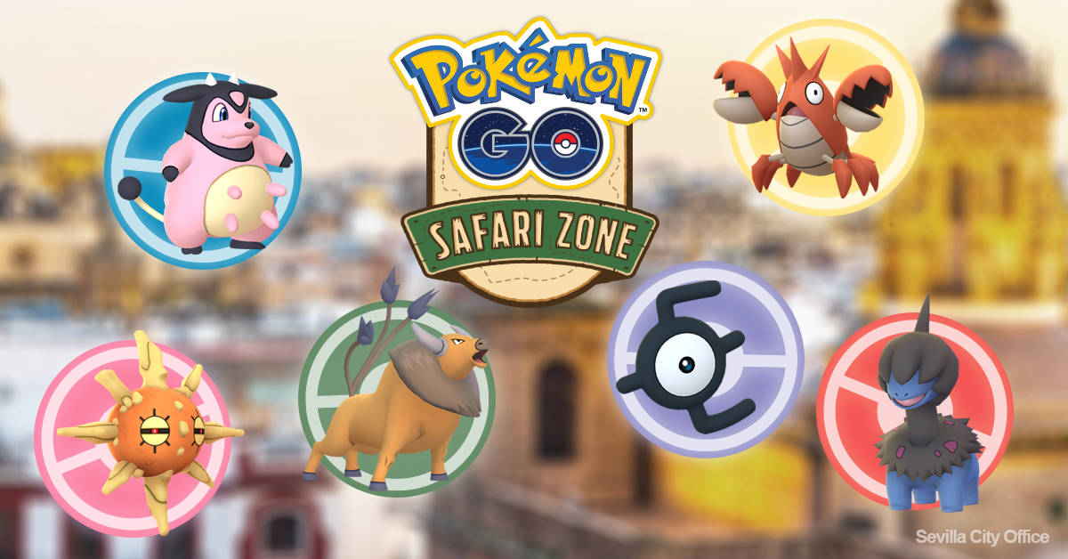 Pokémon GO Safari Zone: Sevilla-tickets, Shiny Corphish
