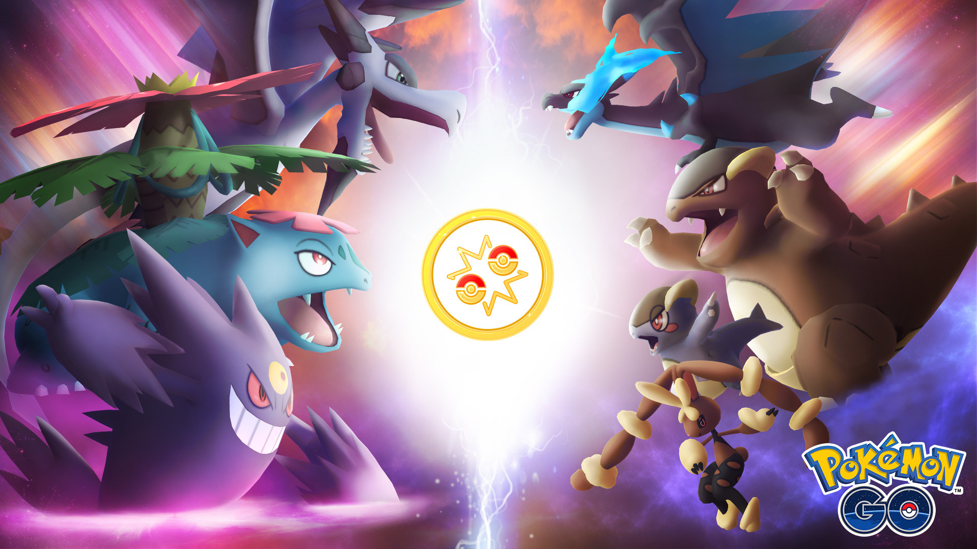 Gebruik slechts één dag Mega Pokémon in de GO Battle League komende zondag!