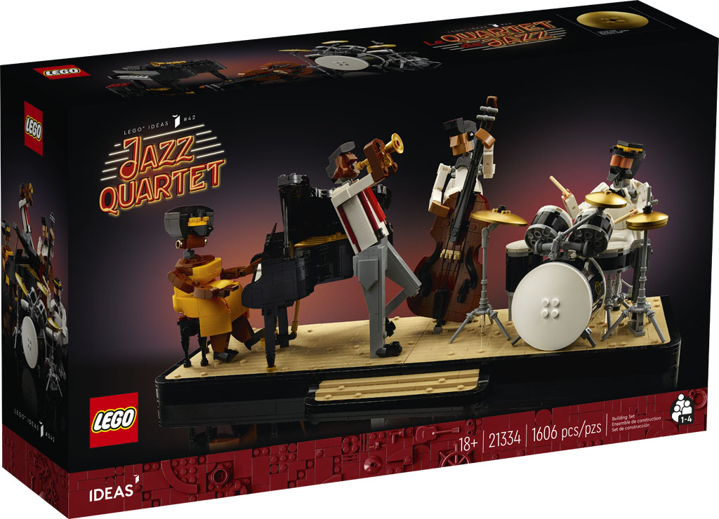 De LEGO Ideas Jazz Quartet-set is officieel onthuld!