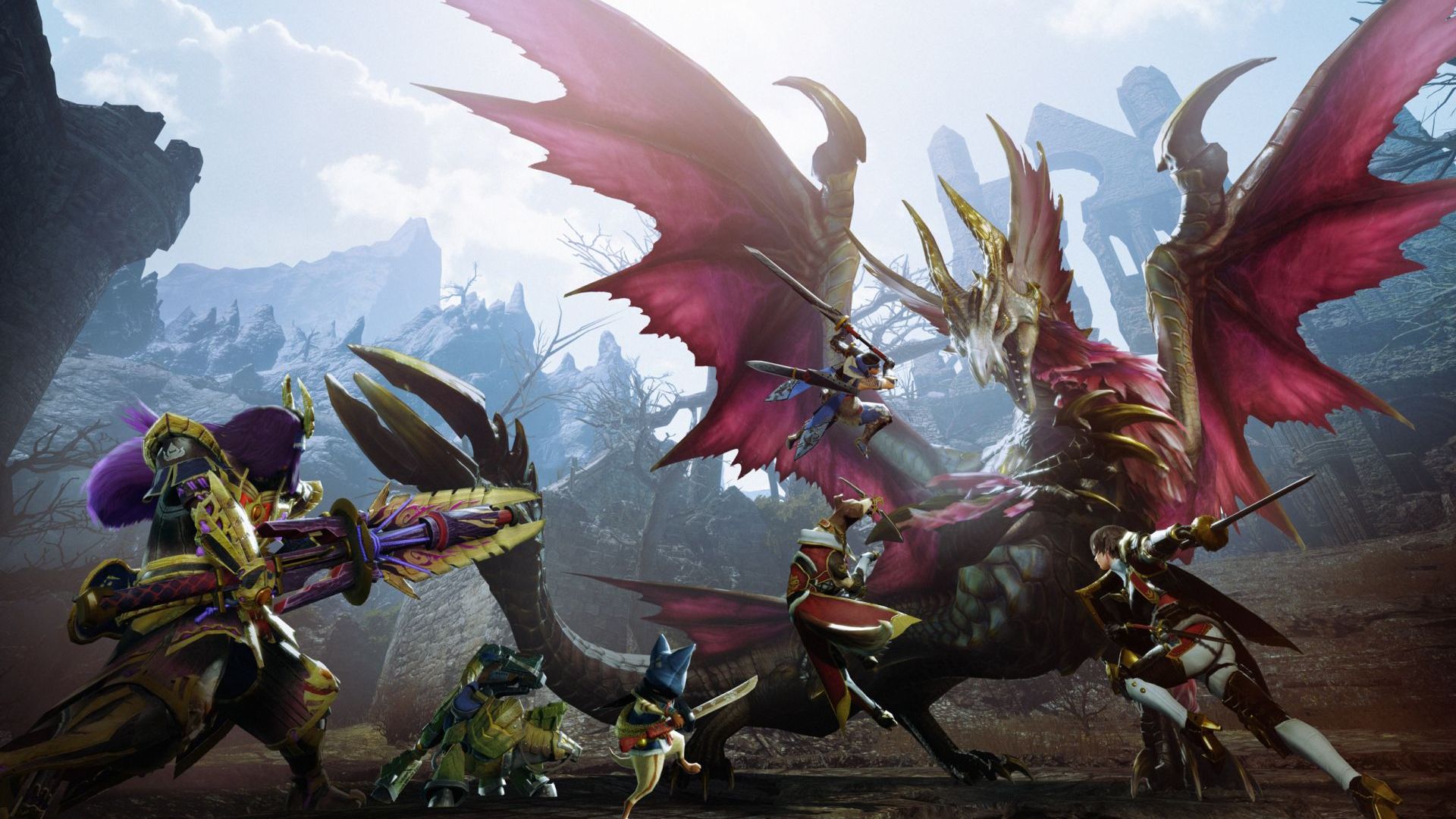 Capcom toont Monster Hunter Rise: Sunbreak-beelden tijdens showcase