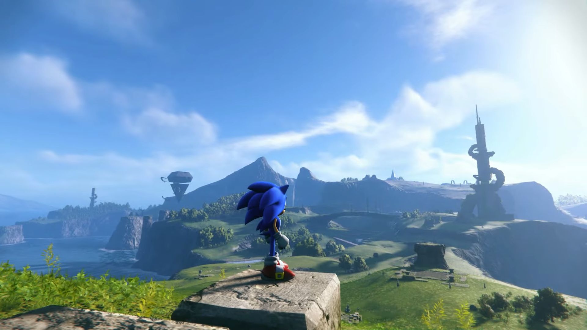 Bekijk hier de eerste Sonic Frontiers-gameplayvideo