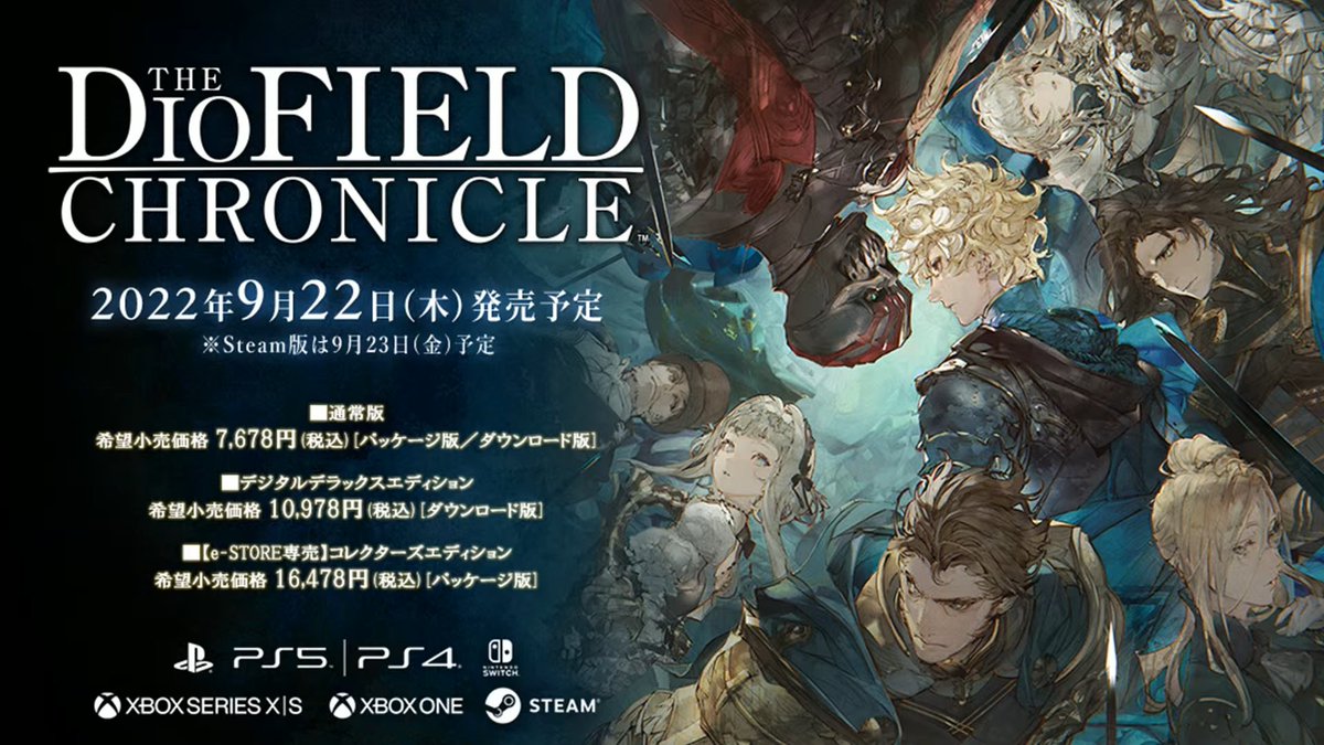 Diofield Chronicles-releasedatum