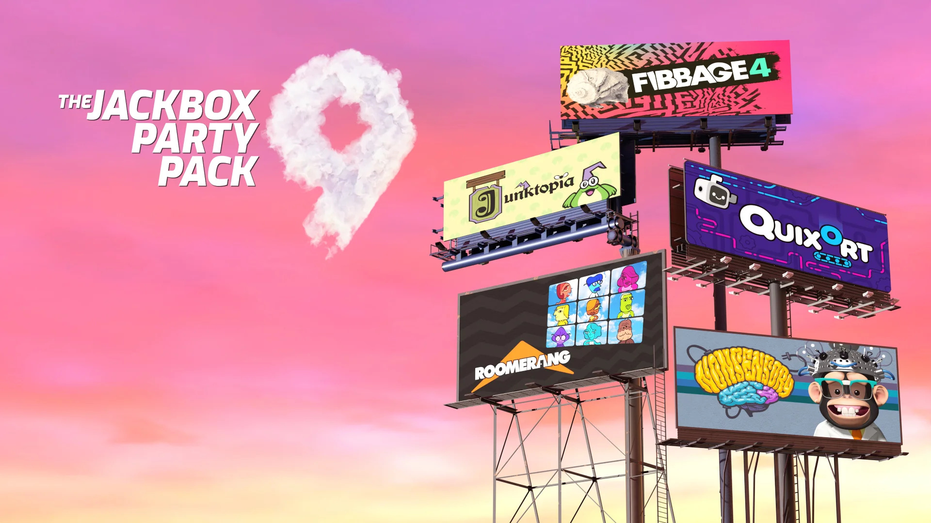 Ervaar vijf nieuwe knotsgekke spellen in de Jackbox Party Pack 9-trailer