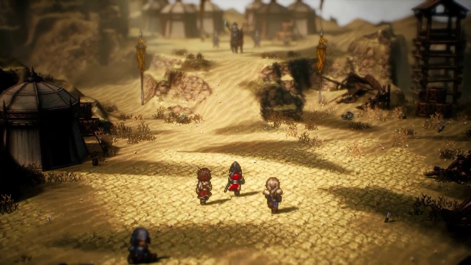 Square Enix toont twintig minuten aan Octopath Traveler II-gameplay