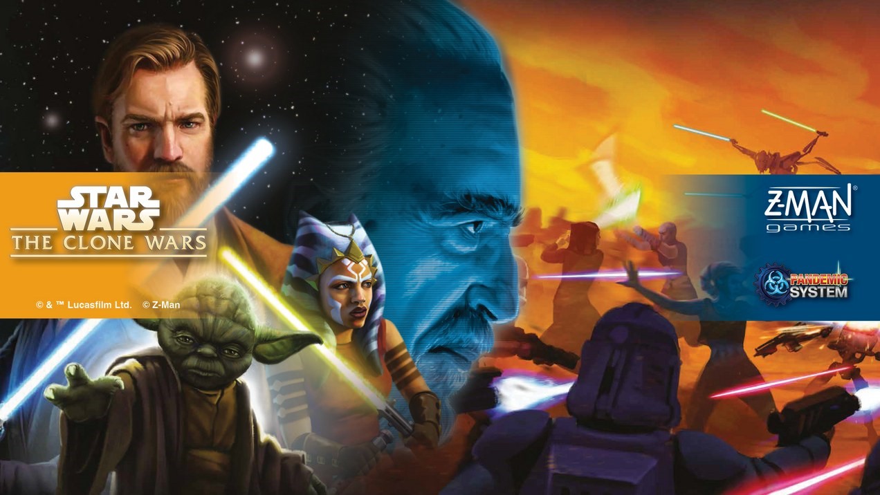 Nieuw Star Wars: The Clone Wars-bordspel aangekondigd