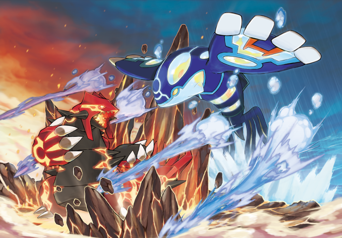 Vandaag komen Primal Kyogre en Primal Groudon voor het eerst in Pokémon GO!