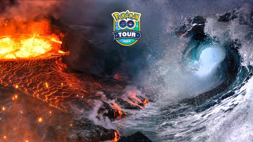 Tijdens de Pokémon GO Tour: Hoenn is er een Ruby vs. Sapphire Challenge