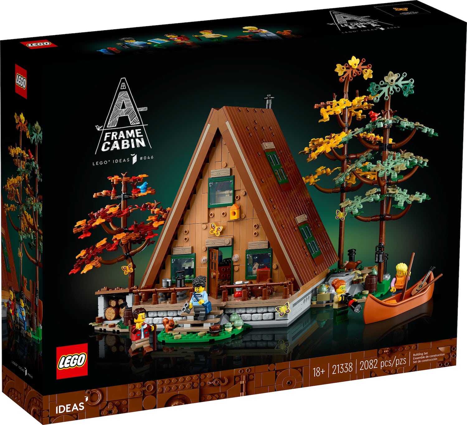 LEGO Ideas A-Frame Cabin officieel aangekondigd