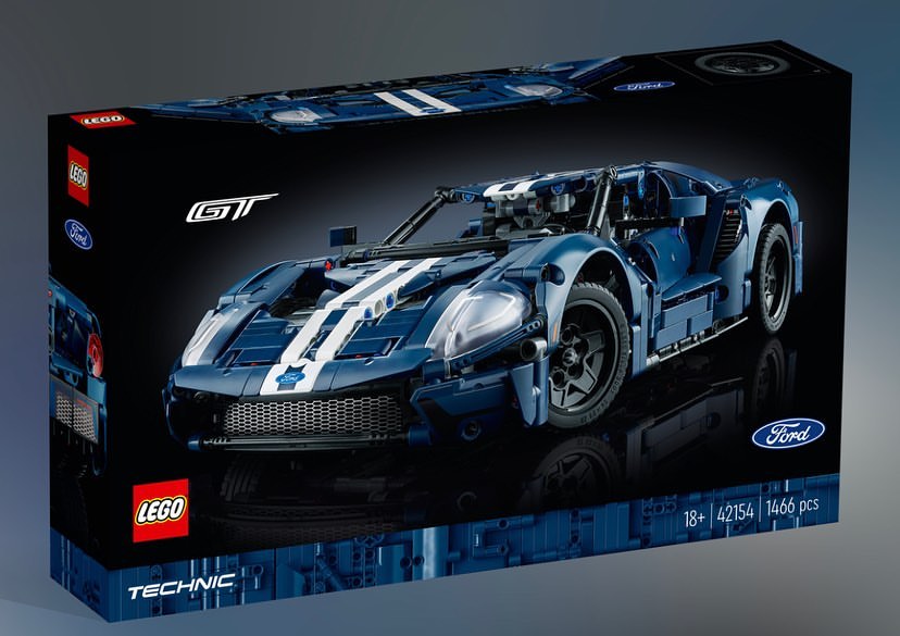 De LEGO Technic 2022 Ford GT is de nieuwe grote LEGO Technic-set!