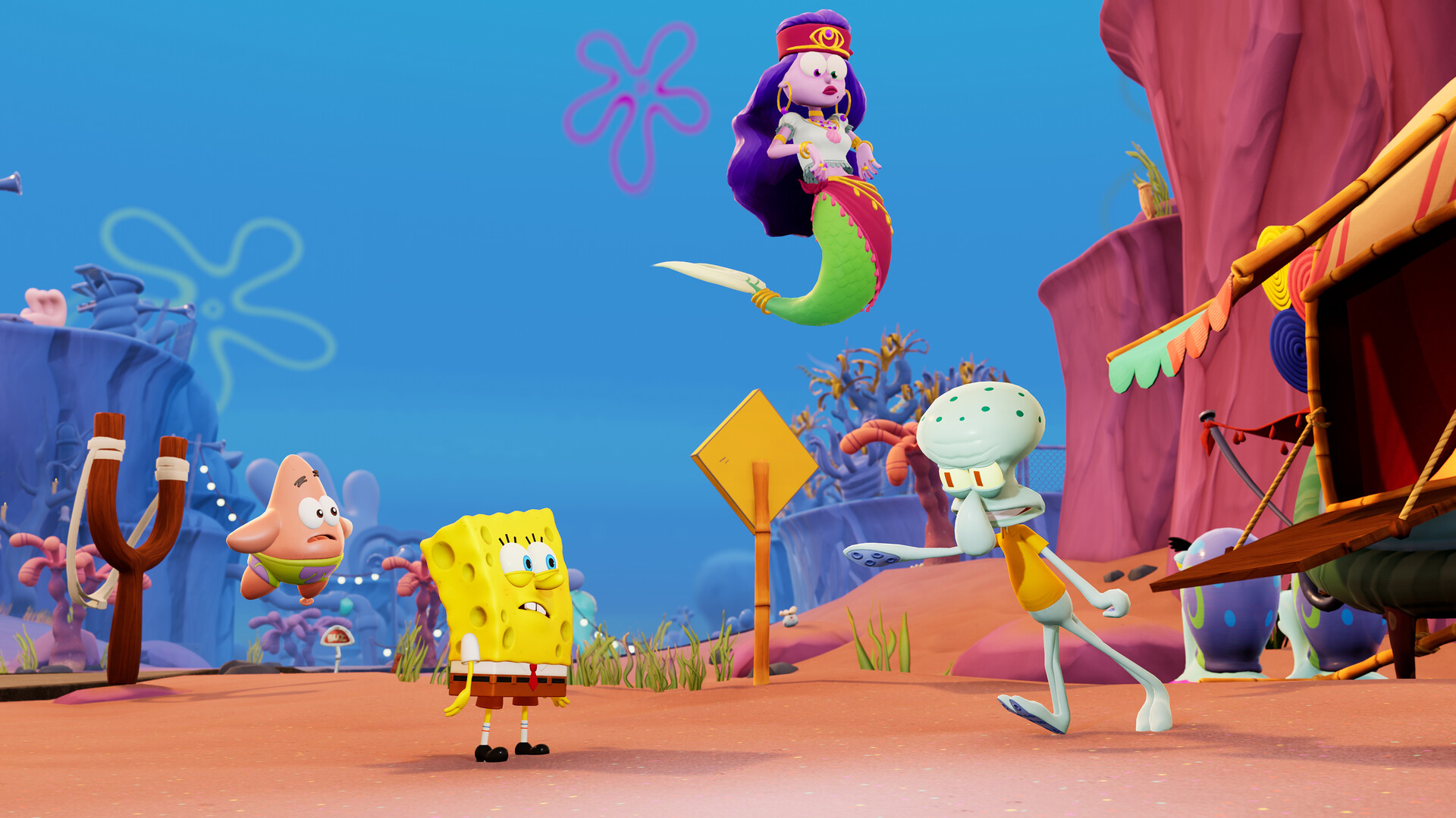 Kennismaken in de nieuwe SpongeBob SquarePants: The Cosmic Shake-trailer