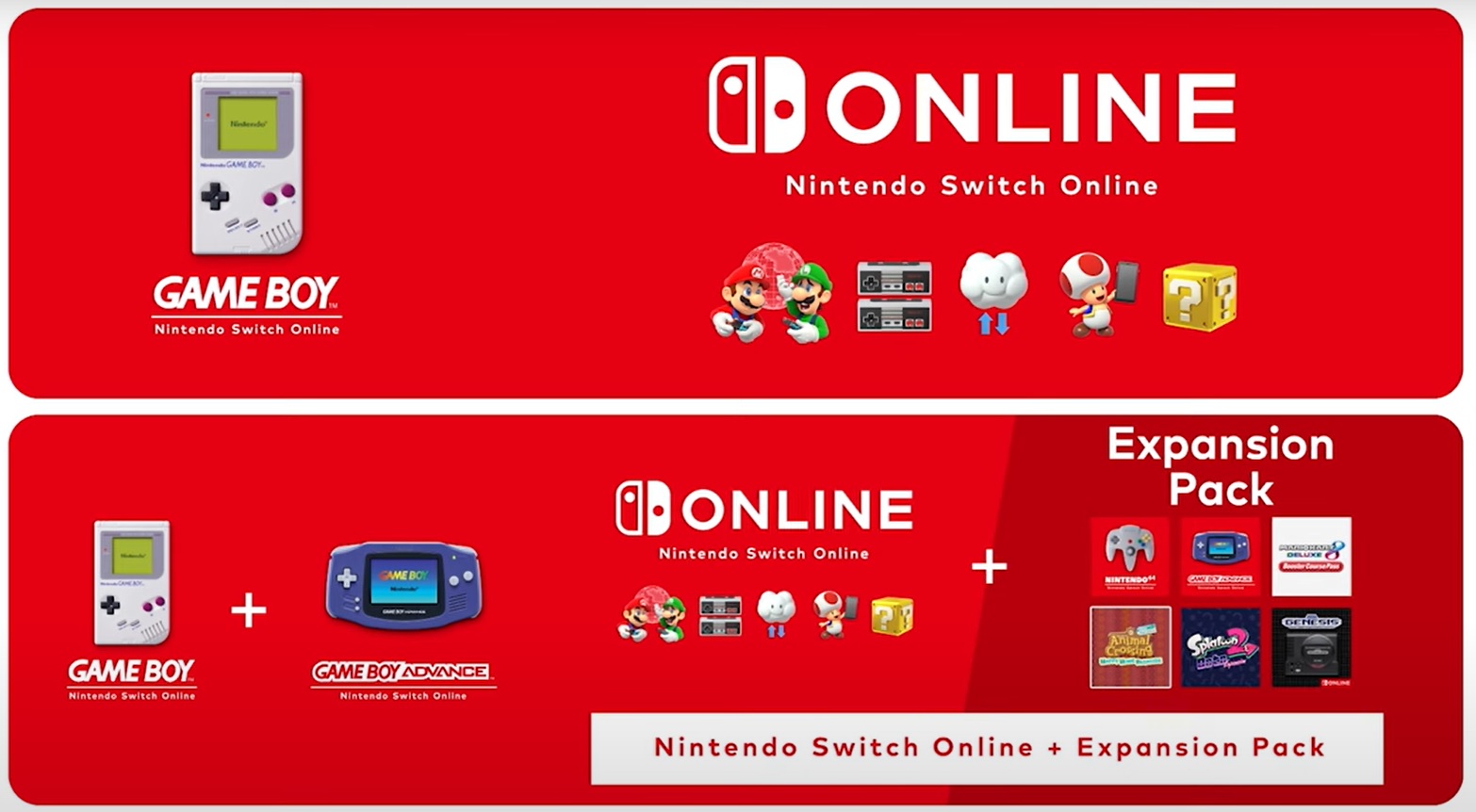 Nintendo Switch Online-collectie uitgebreid met Game Boy + Advance-games