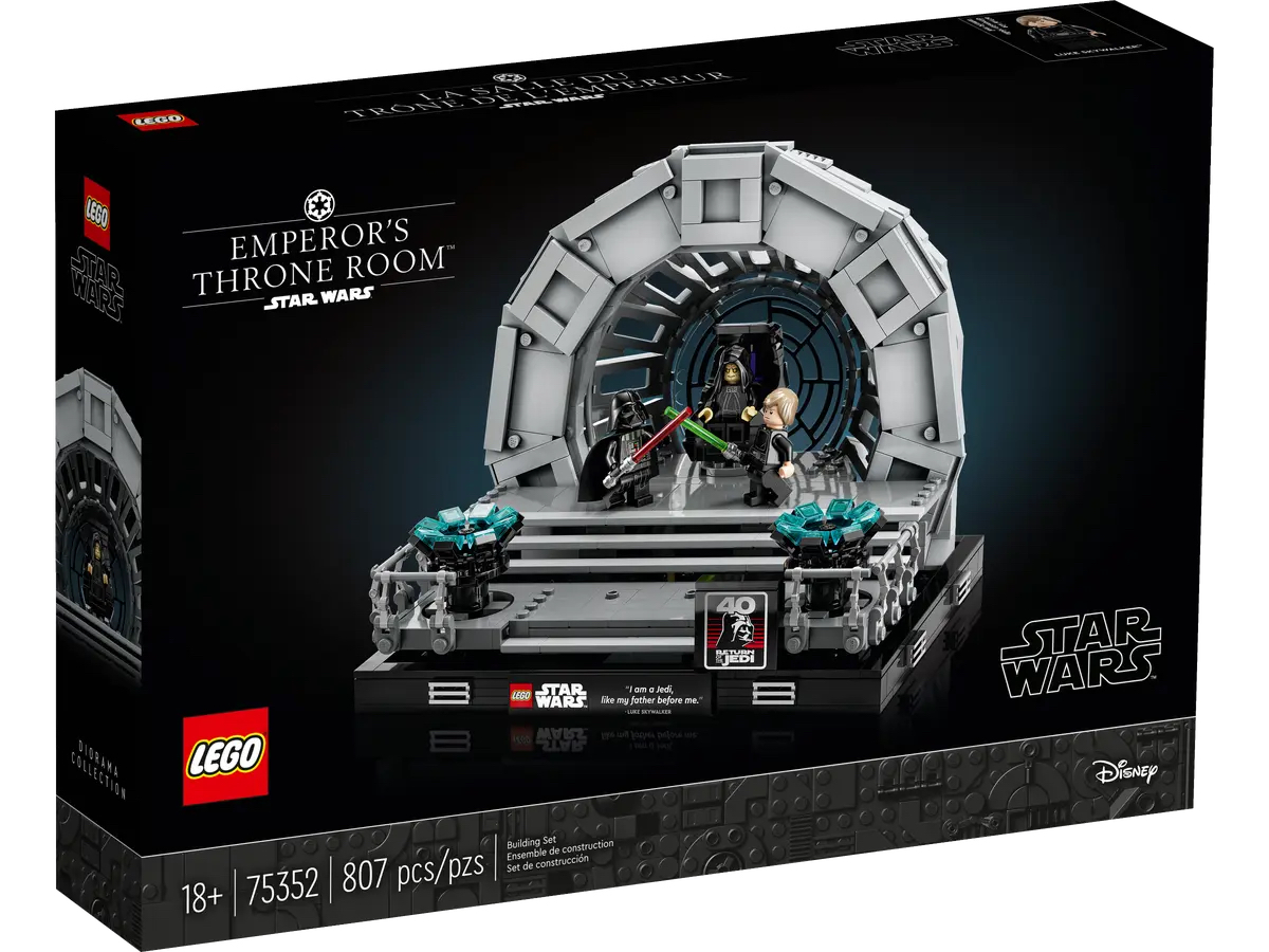 Twee nieuwe LEGO Star Wars diorama’s aangekondigd