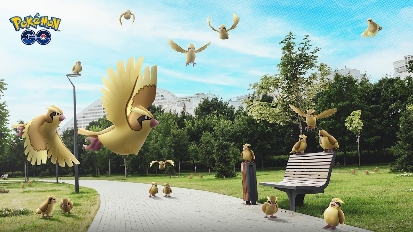 Vandaag is het April Fowl’s Day: Pidgey Pandemonium in Pokémon GO