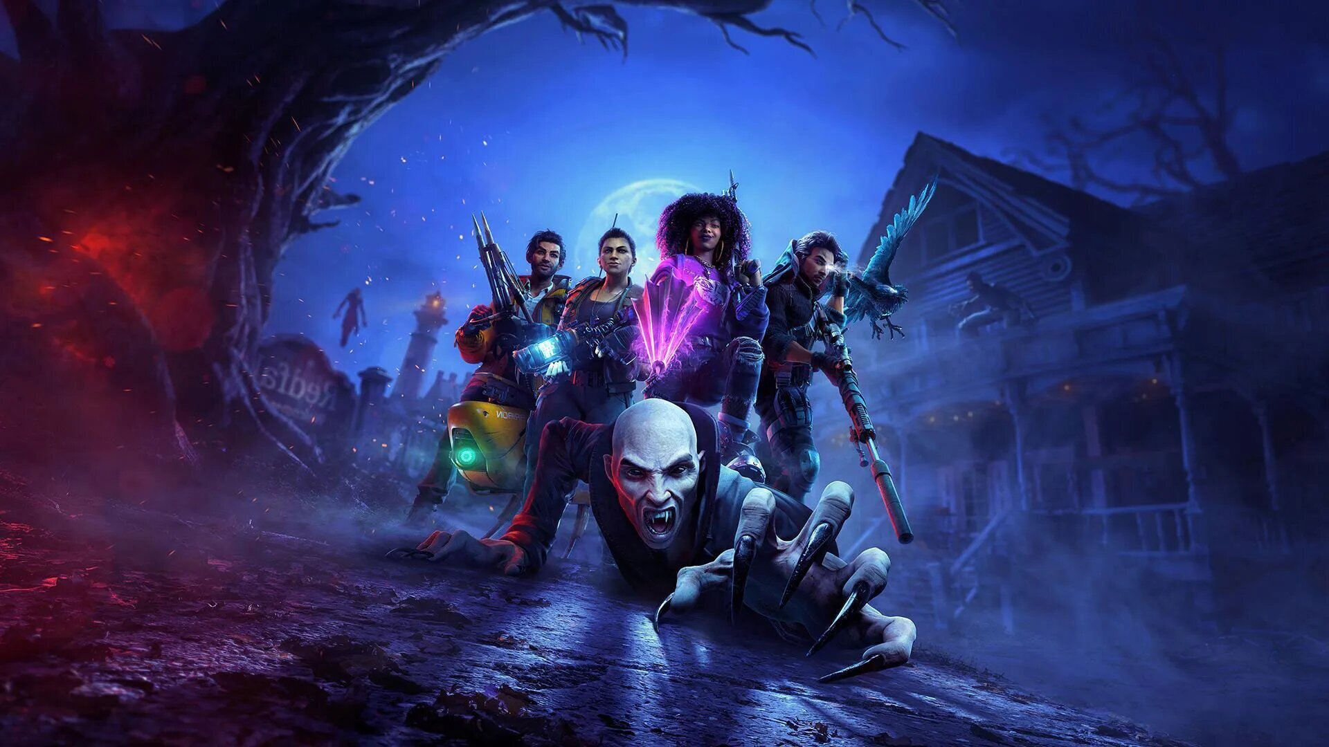 Vampierjaag-festijn Redfall lanceert op Xbox Series X zonder 60fps-mogelijkheden