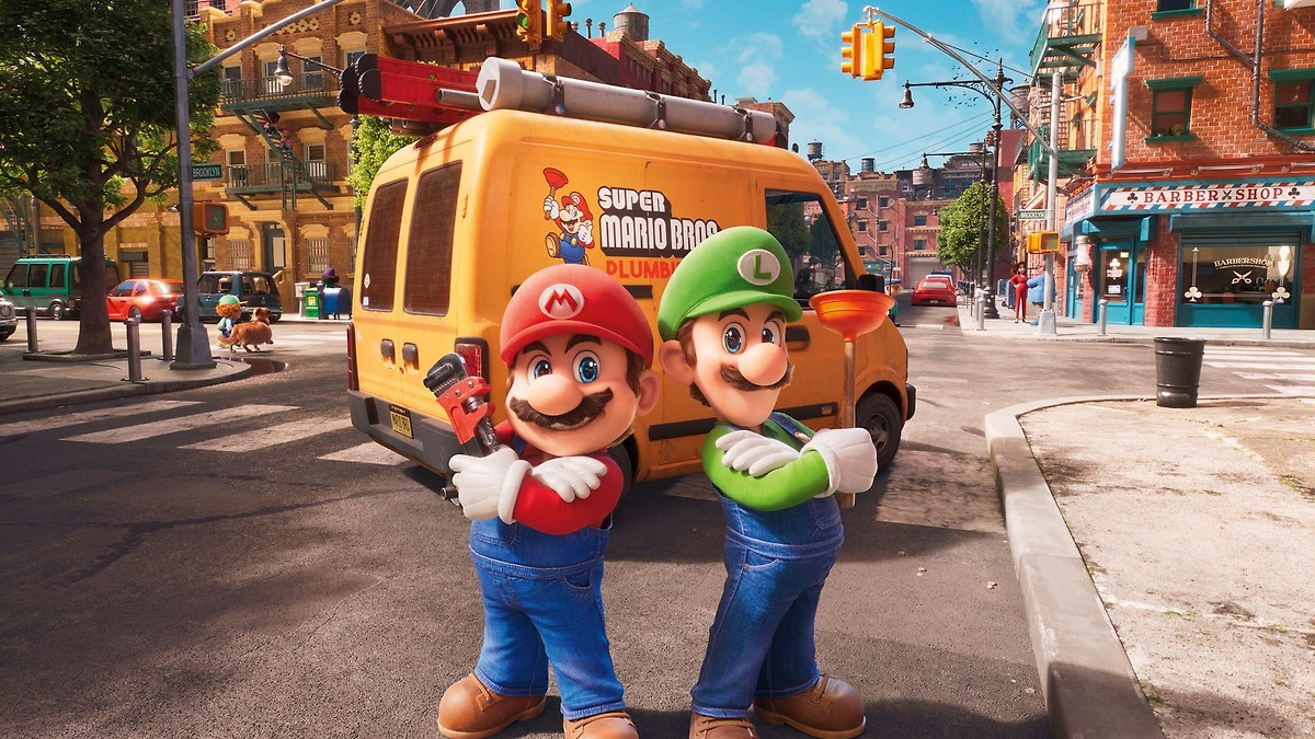 Jeffry en Dennis bespreken The Super Mario Bros. Movie na tijdens première-event