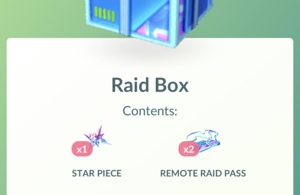 Remote Raidpassen
