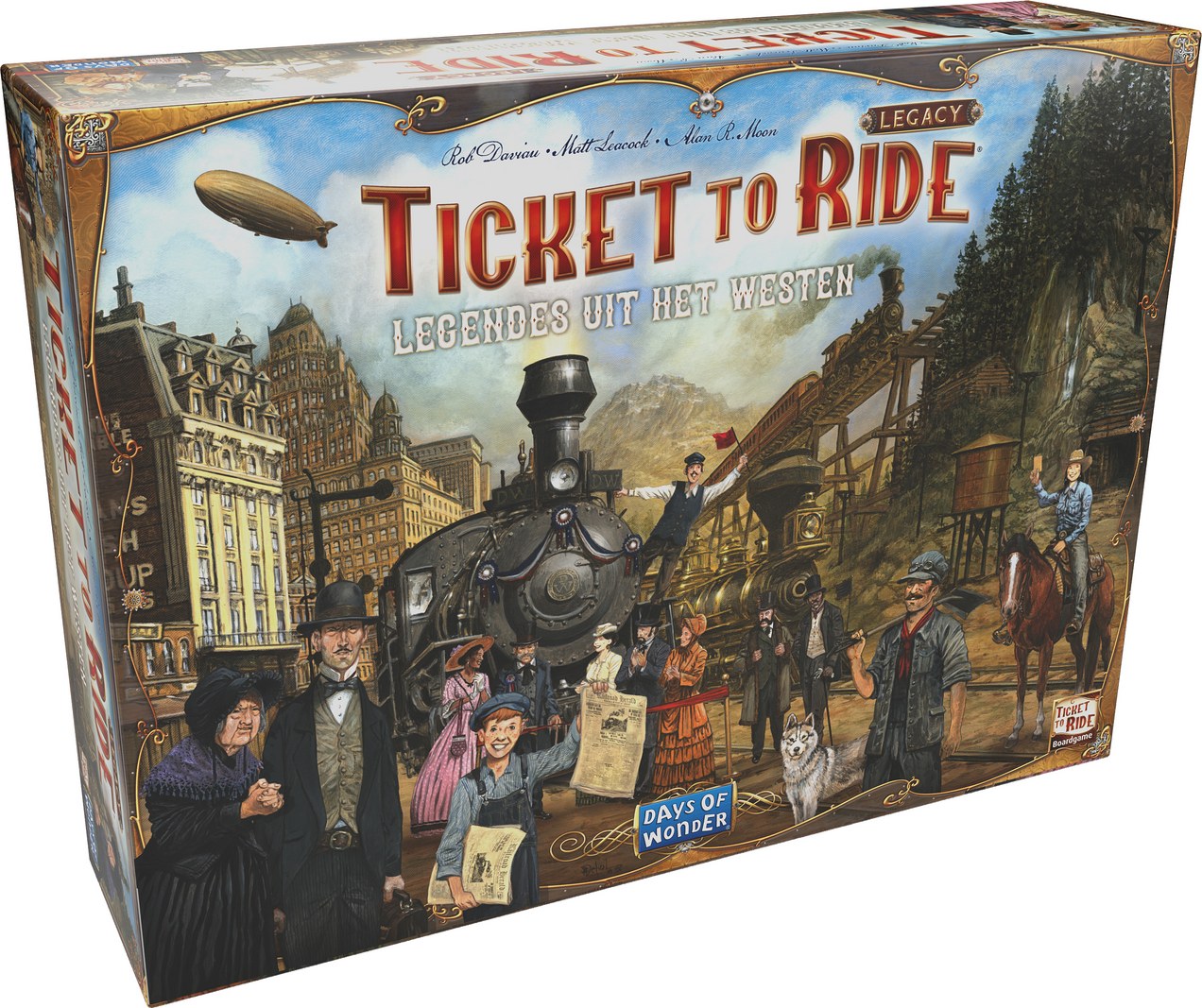 Een legacyspel voor Ticket to Ride