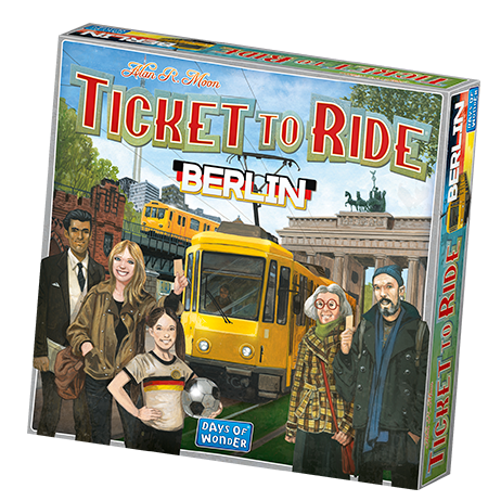 Een nieuwe plaats is aangekondigd met Ticket to Ride: Berlin