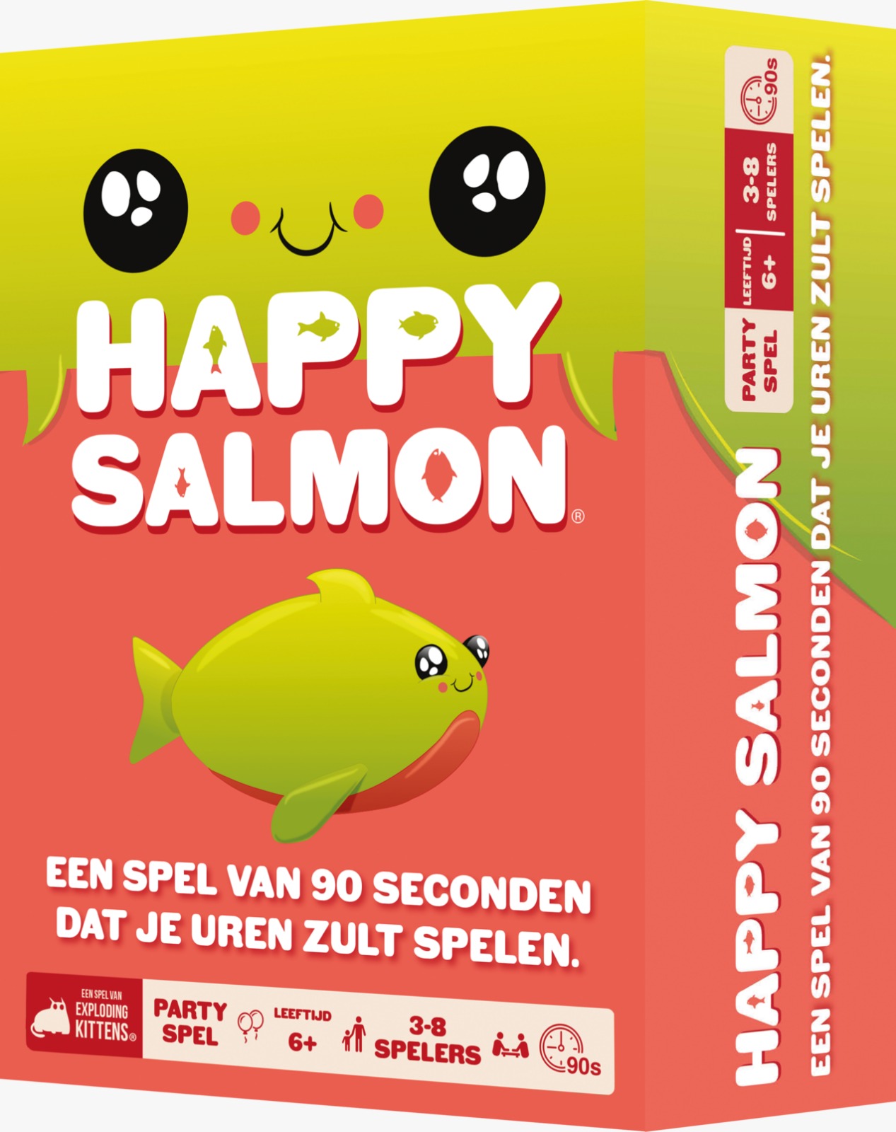 Vis alle kaarten uit je hand met Happy Salmon!