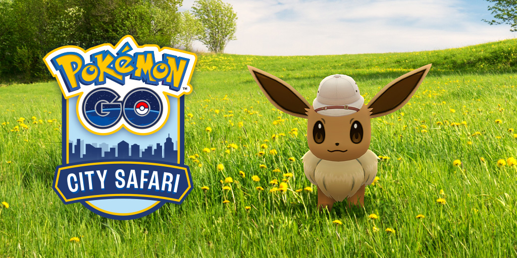 Tijdens een City Safari-event krijg je een speciale Eevee met Explorer hat