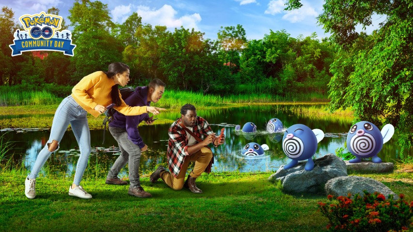 shiny Poliwag-familie, Poliwag Community Day