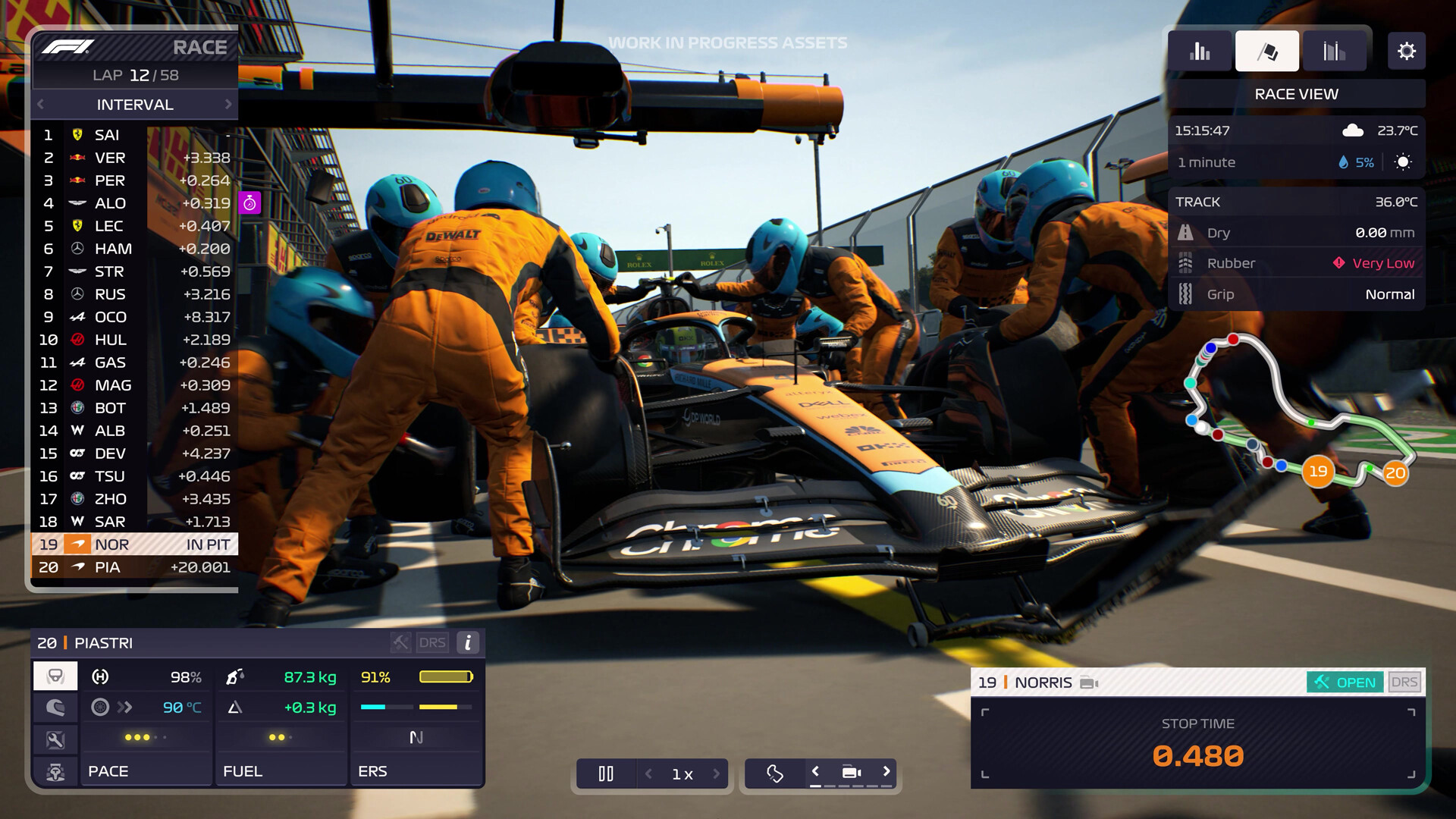 Nieuwe F1 Manager 2023-video toont racesimulatie