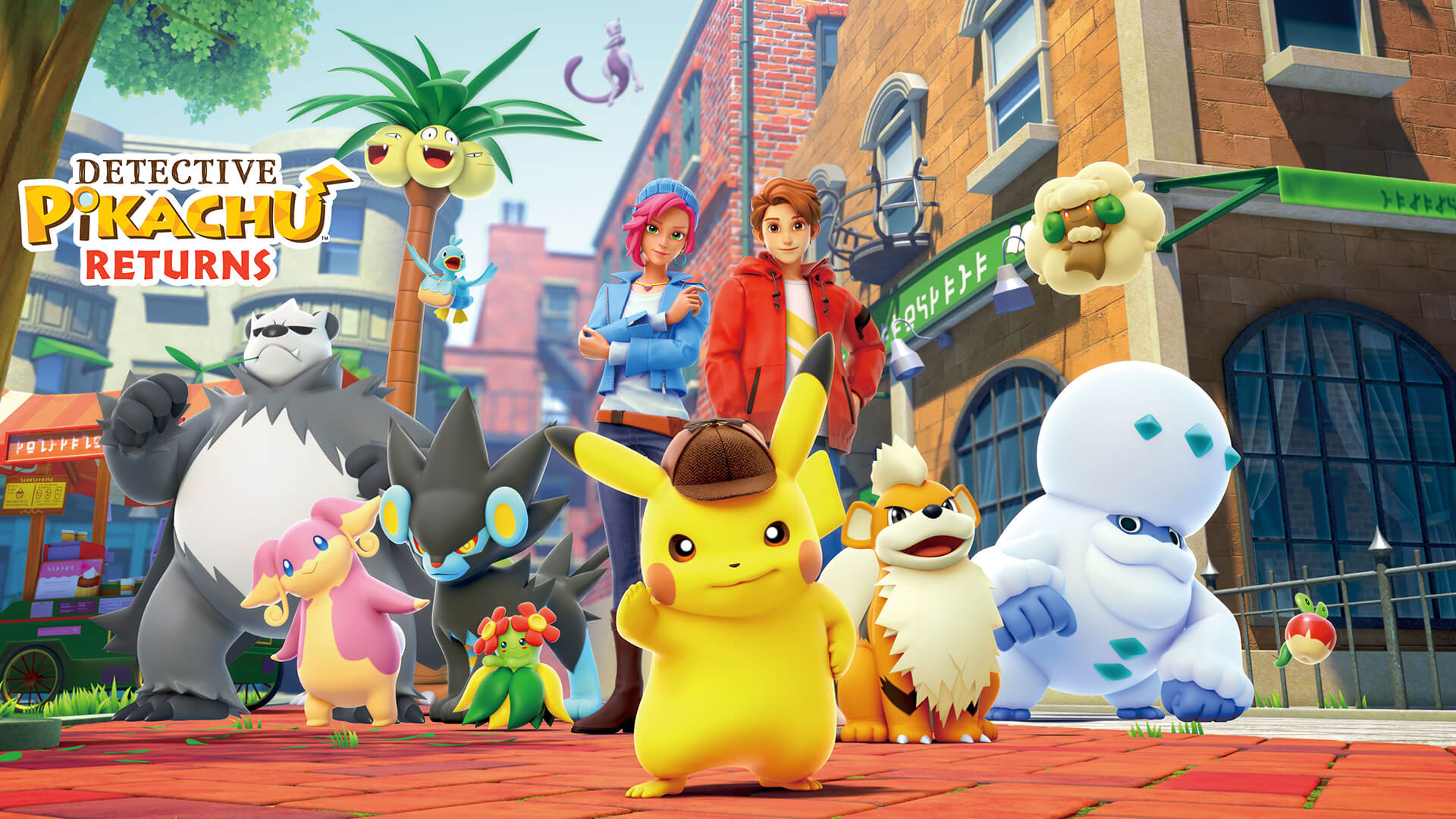 Bekijk hier de nieuwe Detective Pikachu Returns-trailer van de Nintendo Direct