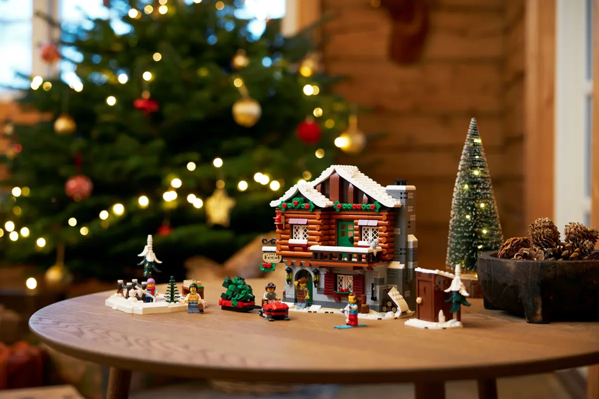 LEGO Icons Alpine Lodge is de nieuwe Winter Village Collection-set
