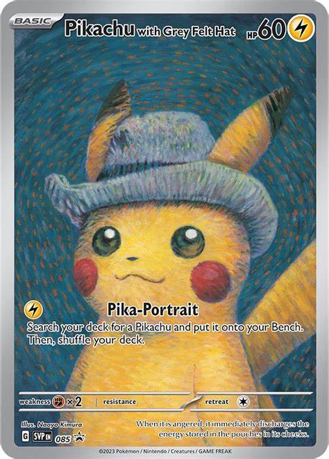 Er komt een nieuwe levering Pikachu x Van Gogh Promo kaarten dit weekend