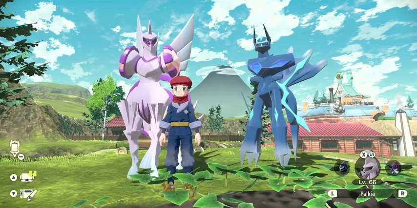 Dialga Origin en Palkia Origin, Quest voor Pokémon GO, Adamant Crystal” and the “Lustrous Globe