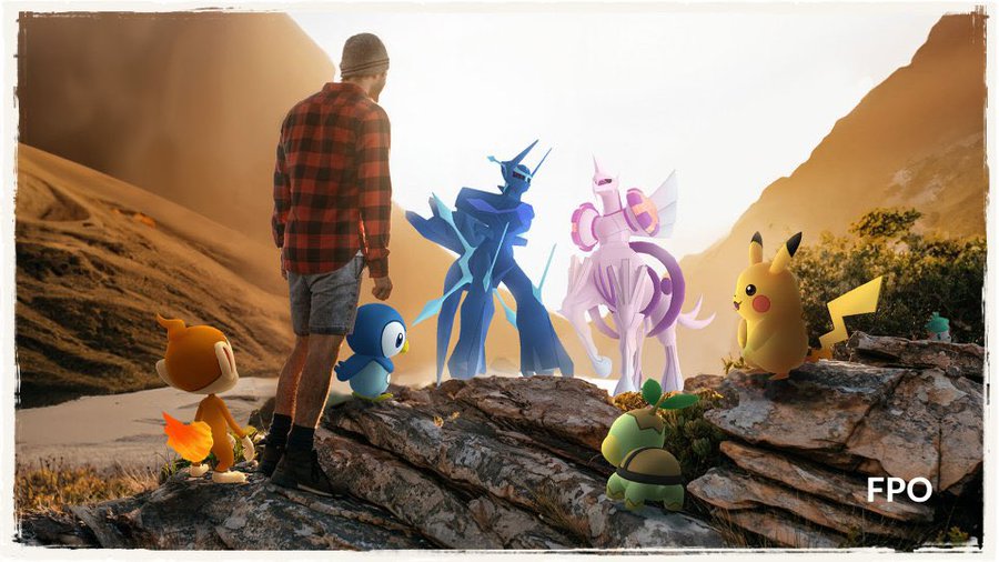 Origin Palkia en Origin Dialga met de Pokémon GO Tour: Sinnoh?