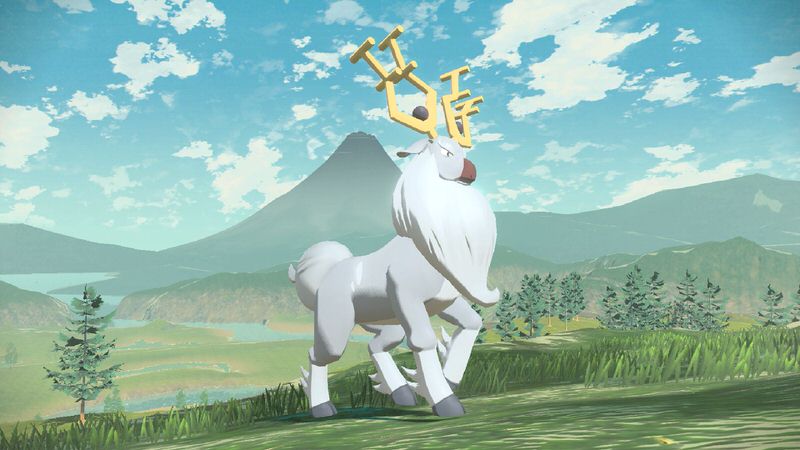 Zo ziet shiny Wyrdeer eruit!