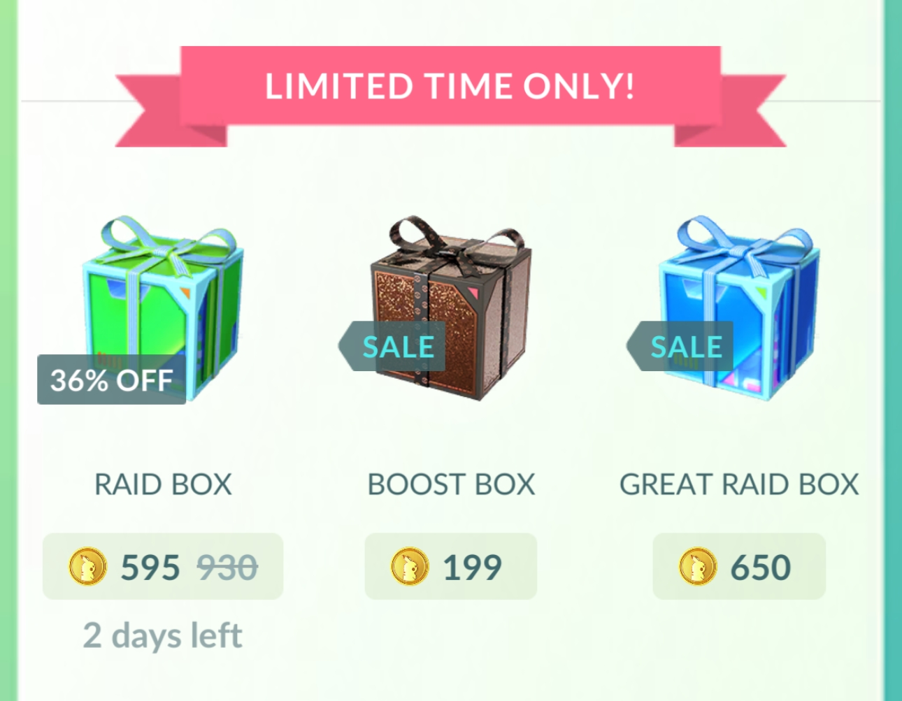 Nieuwe, maar zeer interessante sale-box te koop!