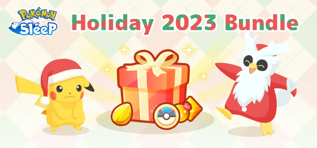 Nieuwe bundels aangekondigd voor het komende Holiday evenement in Pokémon Sleep!