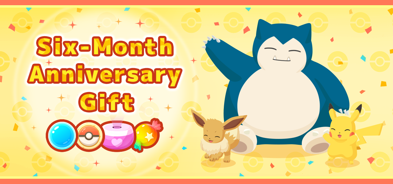 Pokémon Sleep bestaat 6 maanden en trakteert!