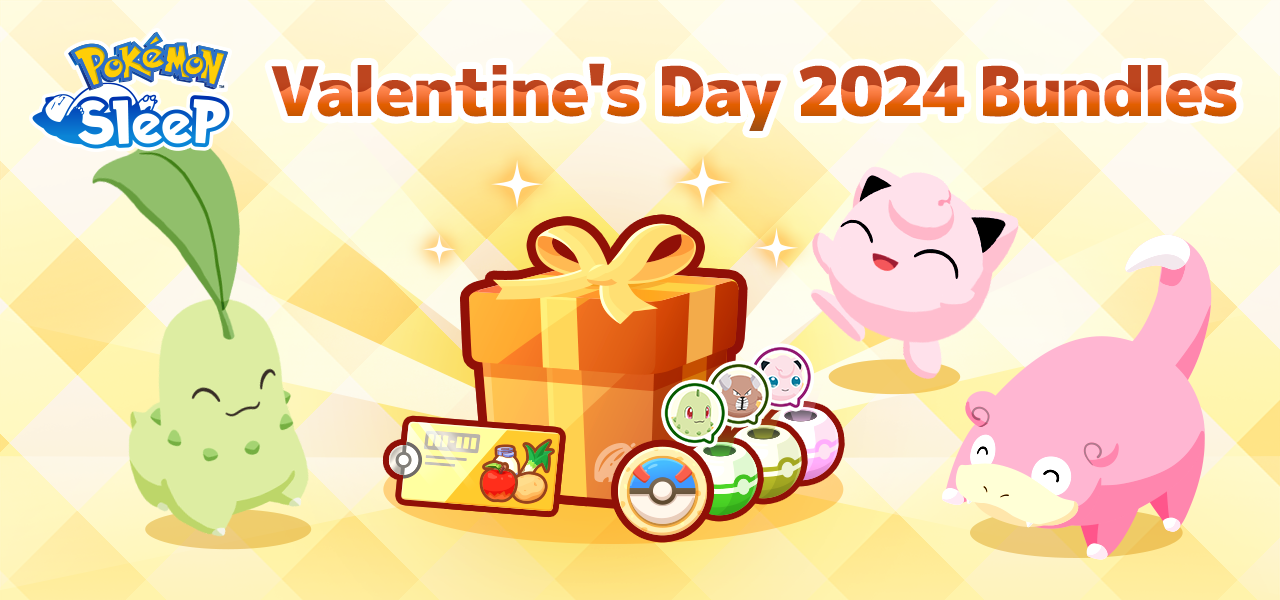 Er komen Valentine bundels beschikbaar in Pokémon Sleep!