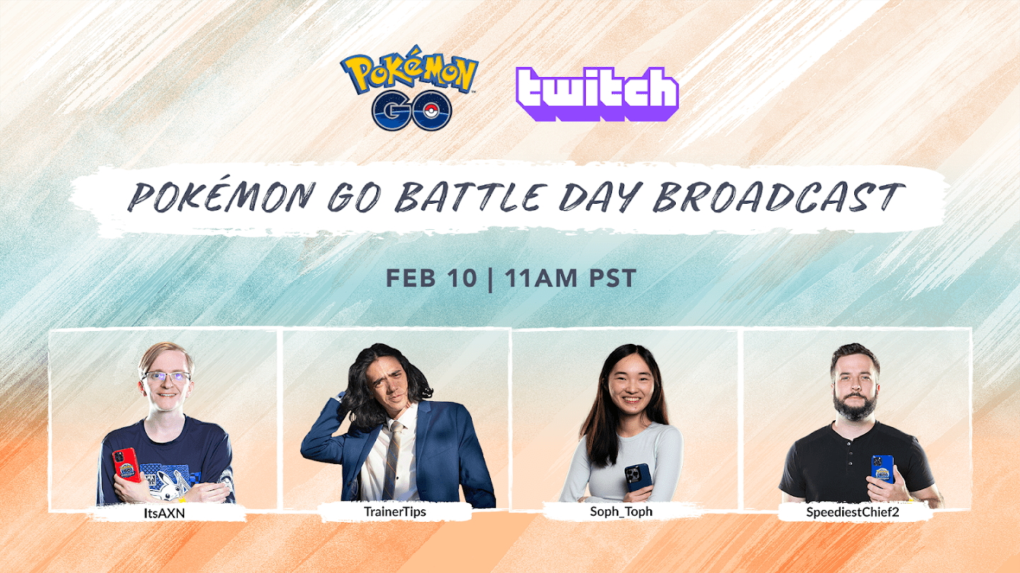 Herinnering: Vanavond is de Pokémon GO Battle Day livestream op Twitch!