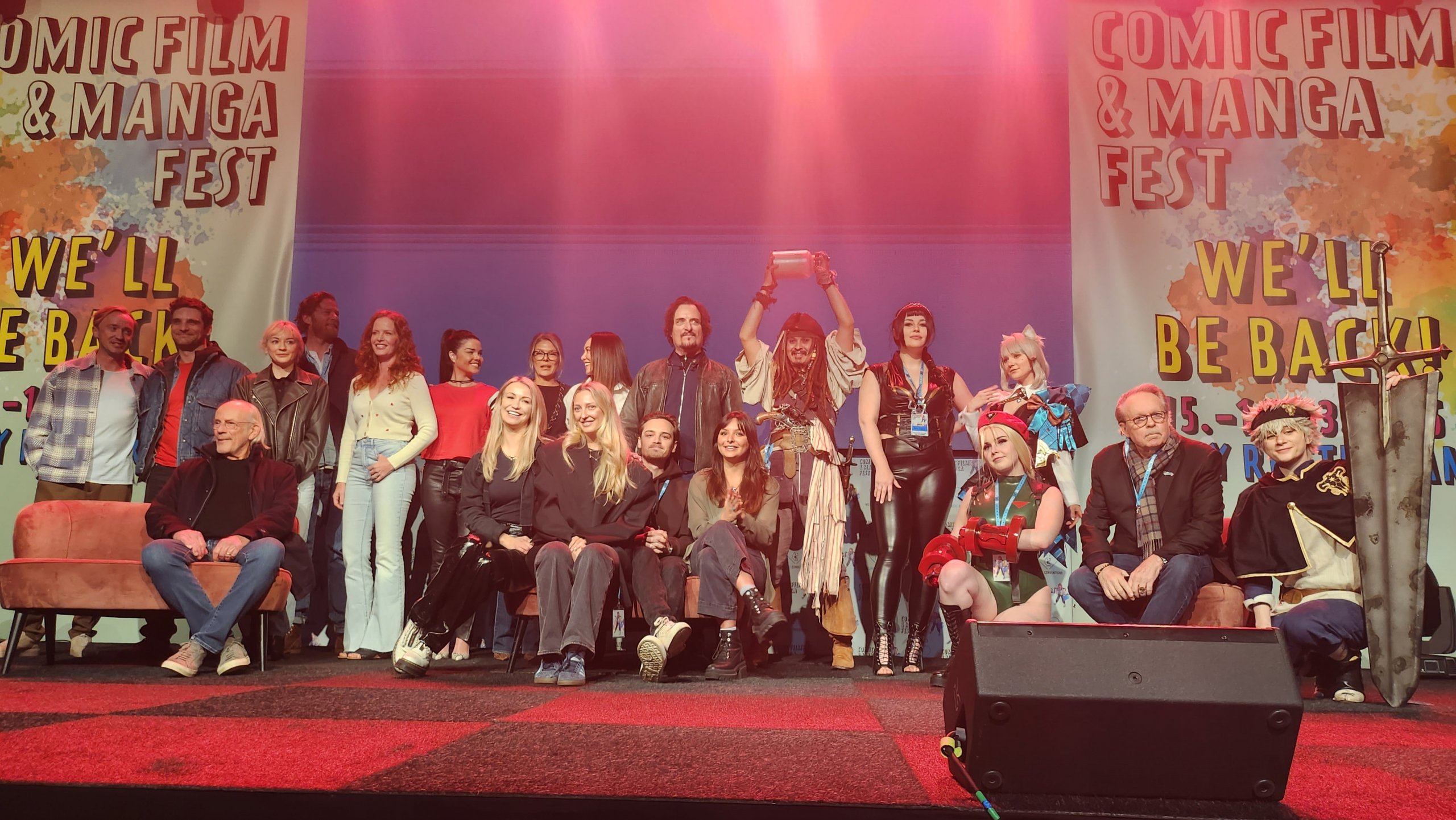 Comic Film & Manga Fest Groepsfoto