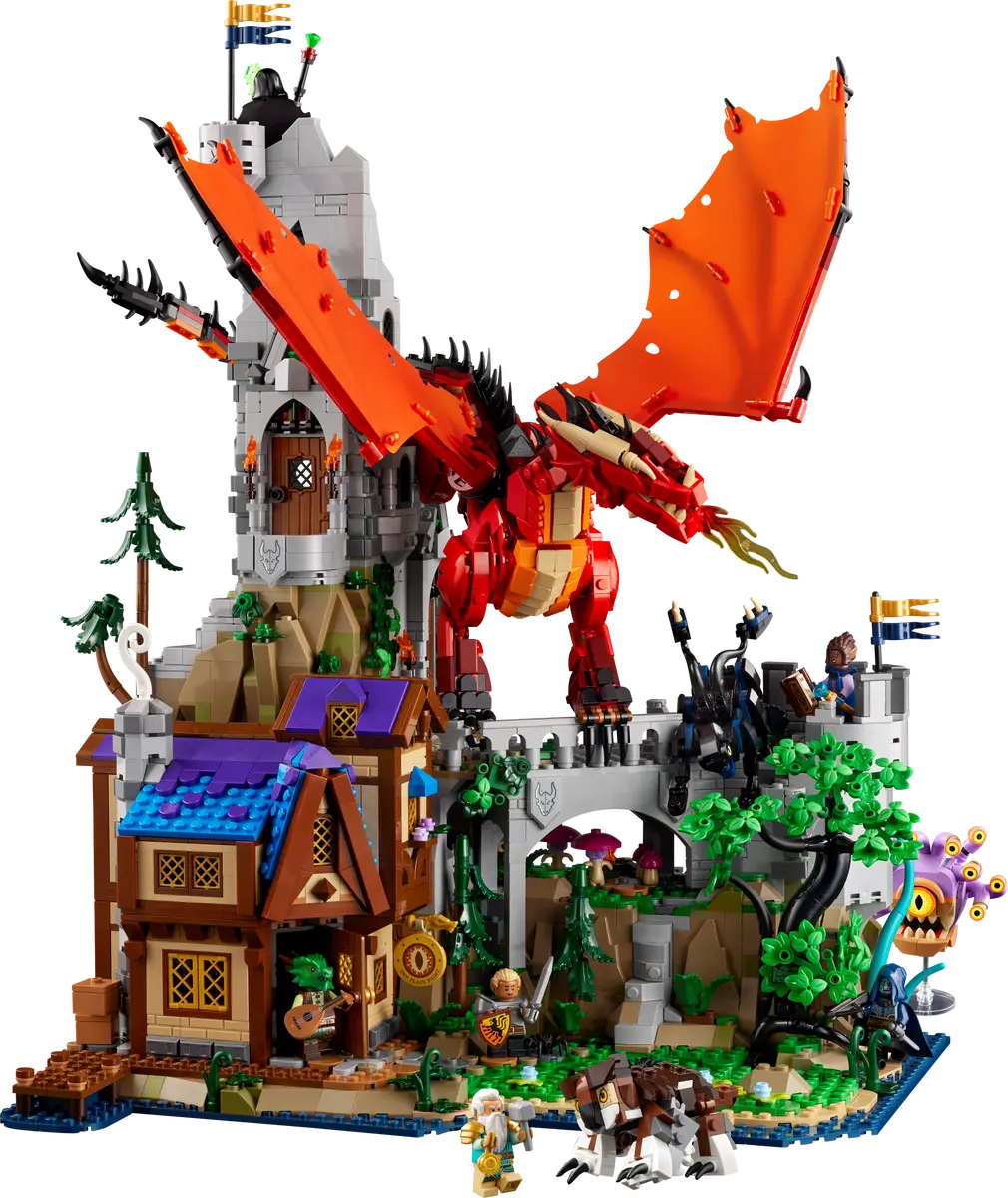LEGO kondigt gigantische Dungeons & Dragons-set aan met Nederlands tintje