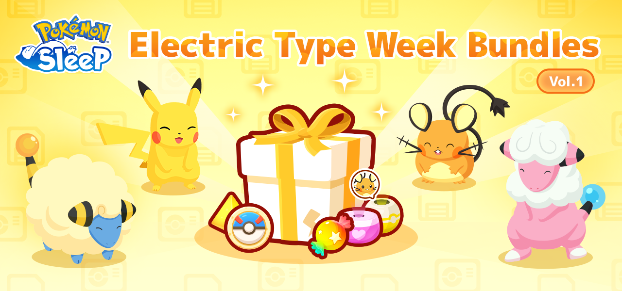 Nieuwe bundels voor het Electric Type Week event!