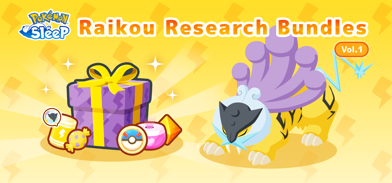 Er komen weer nieuwe bundels beschikbaar in Pokémon Sleep