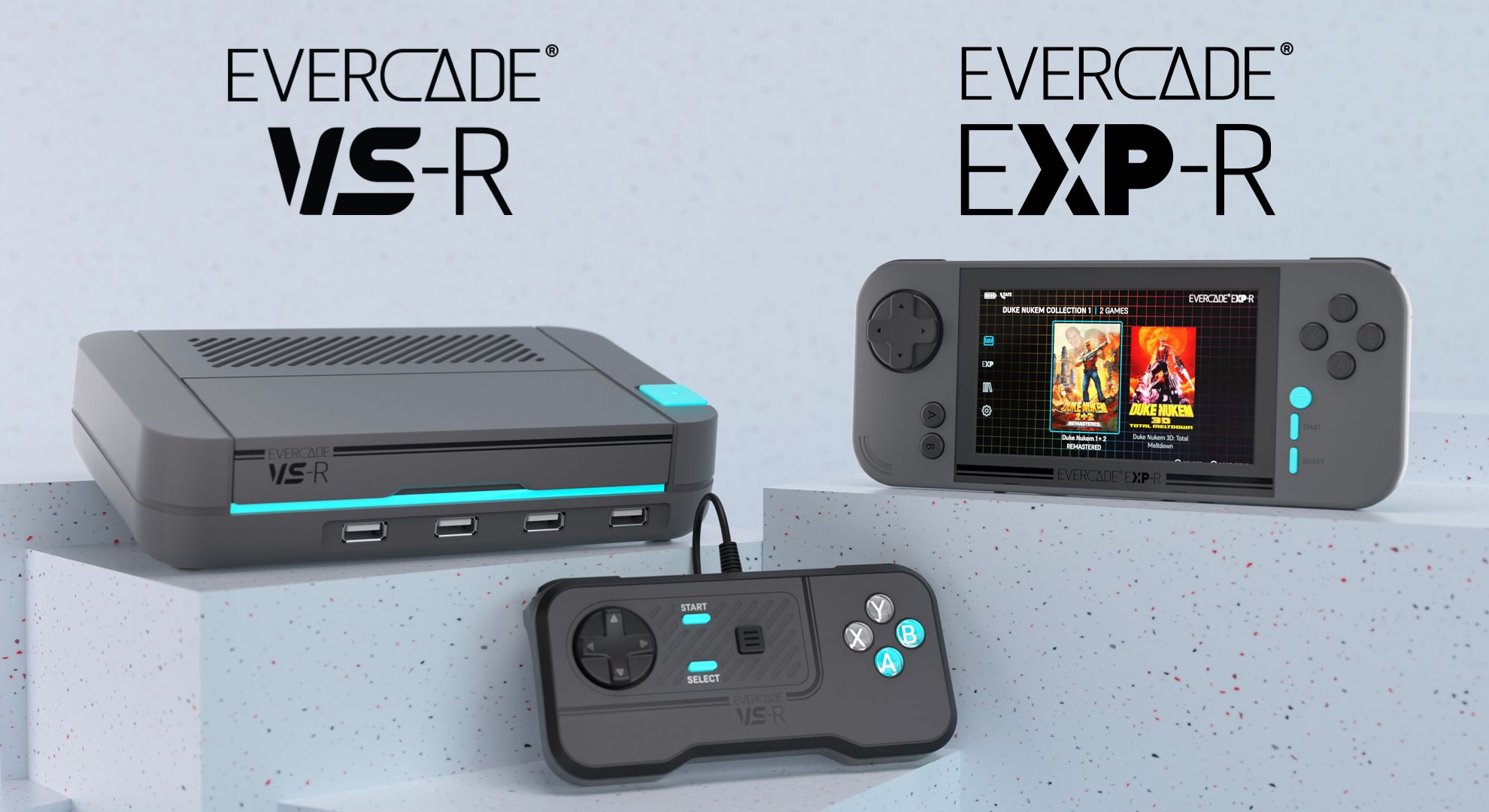Blaze Entertainment heeft de Evercade EXP-R en Evercade VS-R aangekondigd