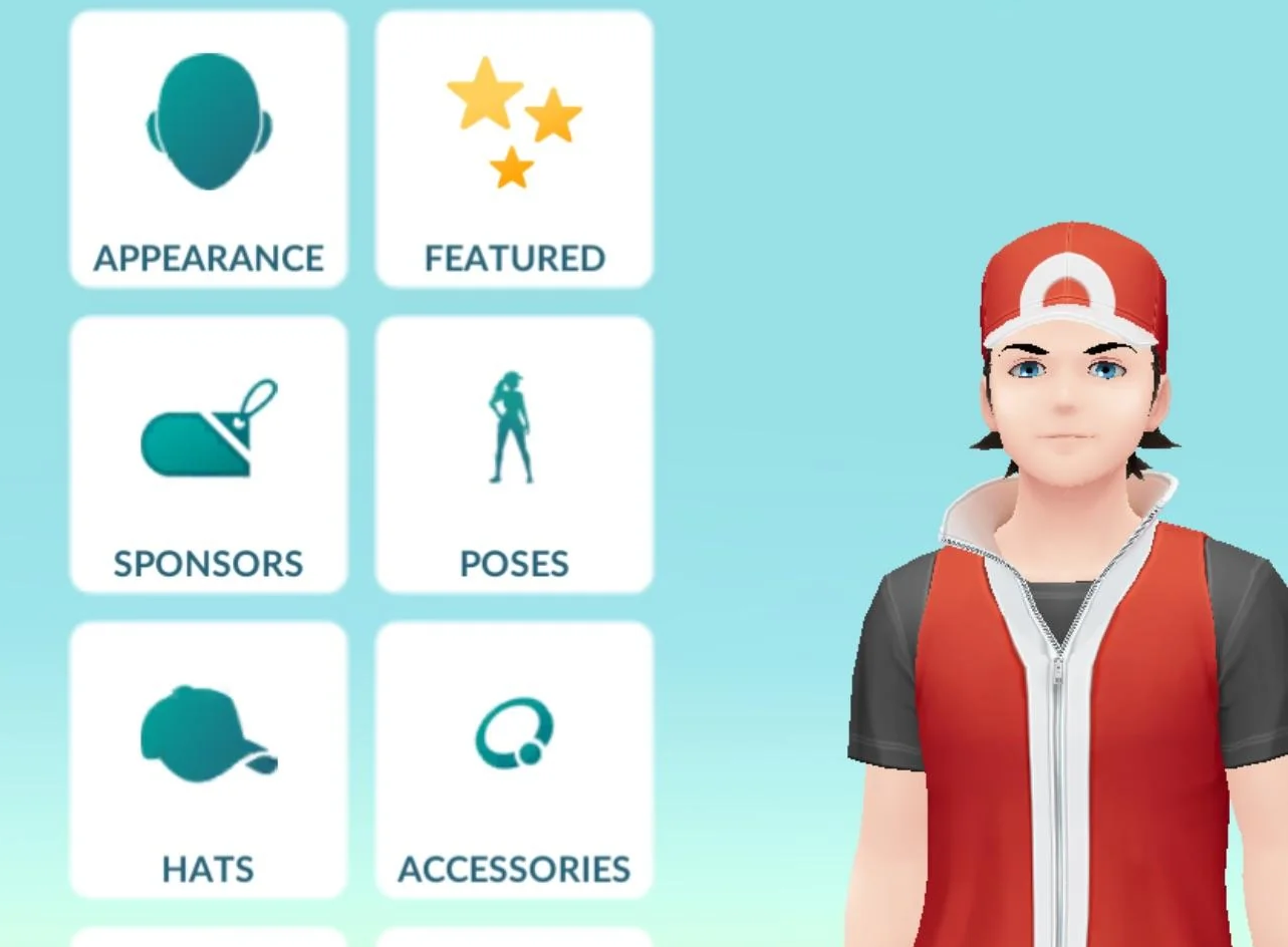 Verschillende Pokémon GO-avatar items lijken verdwenen na nieuwe update
