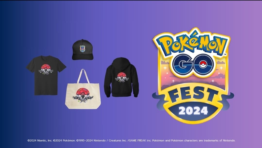 Er is meer merchandise van Pokemon Go Fest te koop